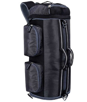 Adventure Hiking Bag trekking Bag Plus Duffel Bag Rucksack - 35 L  (Black, Grey)