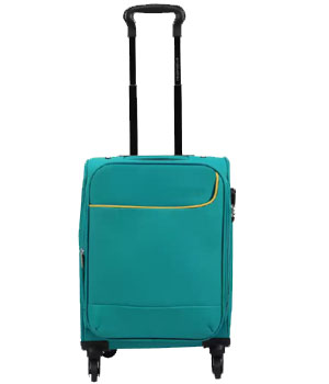 TPG TEAL BLUE Expandable Cabin Luggage - 20 inch  (Teal)
